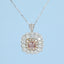 GENUINE PINK DIAMOND & DIAMOND RING/PENDANT(#:JZ097-F)