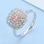GENUINE PINK DIAMOND & DIAMOND RING/PENDANT(#:JZ097-F)