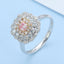 GENUINE PINK DIAMOND & DIAMOND RING/PENDANT(#:JZ110-F)