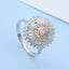 GENUINE PINK DIAMOND & DIAMOND RING(#:JZ112-F)
