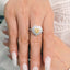 GENUINE YELLOW DIAMOND & DIAMOND RING (#:JZ125-Y)