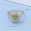 GENUINE YELLOW DIAMOND & DIAMOND RING/PENDANT(#:JZ139-Y)