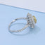 GENUINE YELLOW DIAMOND & DIAMOND RING/PENDANT(#:JZ139-Y)