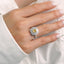 GENUINE YELLOW DIAMOND & DIAMOND RING/PENDANT(#:JZ139-Y)