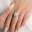 GENUINE YELLOW DIAMOND & DIAMOND RING(#:JZ156-Y)