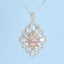 GENUINE PINK DIAMOND & DIAMOND RING/PENDANT(#:JZ159-F)