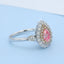 GENUINE PINK DIAMOND & DIAMOND RING/PENDANT(#:JZ167-F)