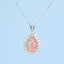 GENUINE PINK DIAMOND & DIAMOND RING/PENDANT(#:JZ167-F)