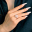 GENUINE PINK DIAMOND & DIAMOND RING/PENDANT(#:JZ167-F)