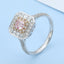 GENUINE PINK DIAMOND & DIAMOND RING/PENDANT(#:JZ171-F)