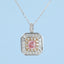 GENUINE PINK DIAMOND & DIAMOND RING/PENDANT(#:JZ171-F)