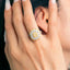 GENUINE YELLOW DIAMOND & DIAMOND RING(#:JZ187-Y)
