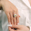 GENUINE YELLOW DIAMOND & DIAMOND RING(#:JZ195-Y)