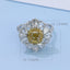 GENUINE YELLOW DIAMOND & DIAMOND RING/PENDANT(#:JZ196-Y )
