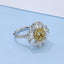 GENUINE YELLOW DIAMOND & DIAMOND RING/PENDANT(#:JZ196-Y )