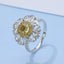 GENUINE YELLOW DIAMOND & DIAMOND RING/PENDANT(#:JZ196-Y )