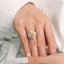GENUINE YELLOW DIAMOND & DIAMOND RING/PENDANT(#:JZ196-Y )
