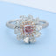 GENUINE PINK DIAMOND & DIAMOND RING/PENDANT(#:JZ213-F)