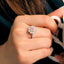 GENUINE PINK DIAMOND & DIAMOND RING/PENDANT(#:JZ213-F)