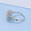 GENUINE YELLOW DIAMOND & DIAMOND RING(#:JZ362-Y)