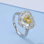 GENUINE YELLOW DIAMOND & DIAMOND RING/PENDANT(#:JZ363-Y)