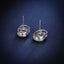 LAB-GROWN PINK DIAMOND & DIAMOND EARRINGS(#:LGED003-F)