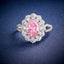 LAB-GROWN PINK DIAMOND & DIAMOND RING(#:LGJZ002-F)