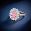 LAB-GROWN PINK DIAMOND & DIAMOND RING(#:LGJZ003-F)