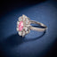LAB-GROWN PINK DIAMOND & DIAMOND RING(#:LGJZ003-F)
