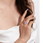 LAB-GROWN PINK DIAMOND & DIAMOND RING(#:LGJZ003-F)