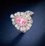 LAB-GROWN PINK DIAMOND & DIAMOND RING(#:LGJZ006-F)