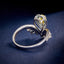 LAB-GROWN YELLOW DIAMOND & DIAMOND RING(#:LGJZ007-Y)
