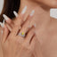 LAB-GROWN YELLOW DIAMOND & DIAMOND RING(#:LGJZ007-Y)