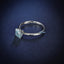LAB-GROWN BLUE DIAMOND & DIAMOND RING(#:LGJZ008-B)