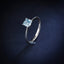 LAB-GROWN BLUE DIAMOND & DIAMOND RING(#:LGJZ008-B)