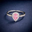 LAB-GROWN PINK DIAMOND & DIAMOND RING(#:LGJZ008-F)