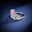 LAB-GROWN PINK DIAMOND & DIAMOND RING(#:LGJZ009-F)