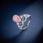 LAB-GROWN PINK DIAMOND & DIAMOND RING(#:LGJZ009-F)