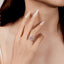 LAB-GROWN PINK DIAMOND & DIAMOND RING(#:LGJZ009-F)