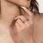 LAB-GROWN PINK DIAMOND & DIAMOND RING(#:LGJZ009-F)