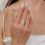 LAB-GROWN YELLOW DIAMOND & DIAMOND RING(#:LGJZ010-Y)