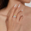 LAB-GROWN YELLOW DIAMOND & DIAMOND RING(#:LGJZ010-Y)