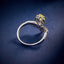 LAB-GROWN YELLOW DIAMOND & DIAMOND RING(#:LGJZ015-Y)