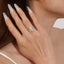 LAB-GROWN YELLOW DIAMOND & DIAMOND RING(#:LGJZ015-Y)
