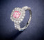 LAB-GROWN PINK DIAMOND & DIAMOND RING(#:LGJZ020-F)