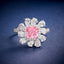 LAB-GROWN PINK DIAMOND & DIAMOND RING(#:LGJZ025-F)