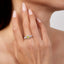 LAB-GROWN YELLOW DIAMOND & DIAMOND RING(#:LGJZ028-Y)