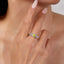 LAB-GROWN YELLOW DIAMOND & DIAMOND RING(#:LGJZ028-Y)