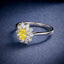 LAB-GROWN YELLOW DIAMOND & DIAMOND RING(#:LGJZ031-Y)