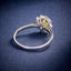 LAB-GROWN YELLOW DIAMOND & DIAMOND RING(#:LGJZ031-Y)